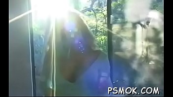 Fellatio fascinating with a smoke