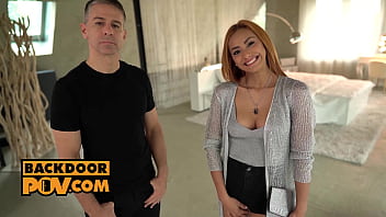 Pov anal threeway with hot slut veronica leal