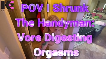 Pov i shrunk the vore digesting orgasms Pov i shrunk the vore digesting orgasms