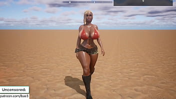 Huge rack on slut walk