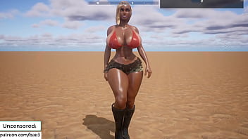 Huge rack on slut walk