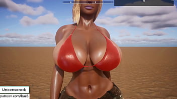 Huge rack on slut walk