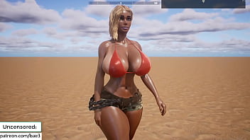 Huge rack on slut walk