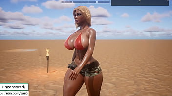 Huge rack on slut walk