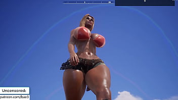 Huge rack on slut walk Huge rack on slut walk