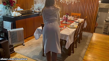 My stepbrother and i fucked before family dinner two fingers up the ass