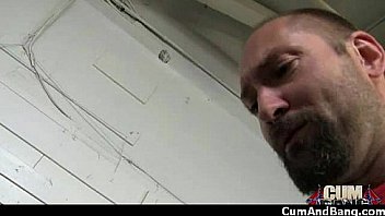 Cum and bang group facial jizz 3