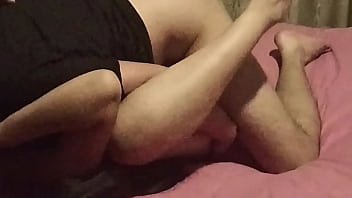 I enter my stepsister's room she let's me fuck her she likes it and she opens her ass while i put it in her