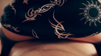 My fiery redhead gf surprises me by riding my hard cock