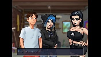 Summertime saga cap 54 fiesta en casa de mi amiga