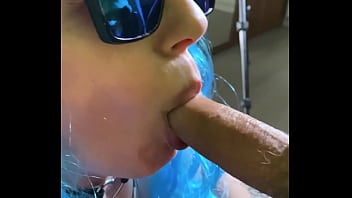 Sexy milf got solid load of jizz on her glasses Sexy milf got solid load of jizz on her glasses