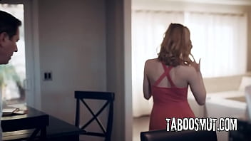 Blonde coed teen sucks professor's cock just to pass his class