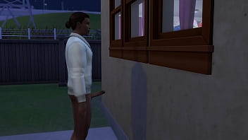 Nosy neighbor anal big tits big dick