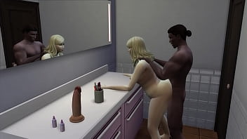 Nosy neighbor anal big tits big dick