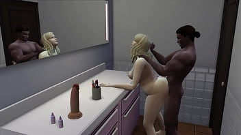 Nosy neighbor anal big tits big dick