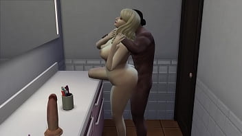 Nosy neighbor anal big tits big dick