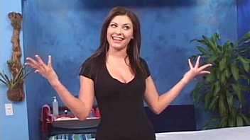 Chick in dark dress drilled hard