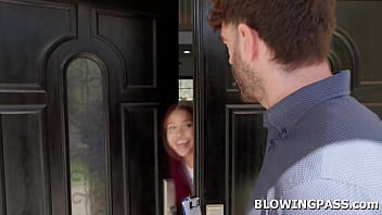 Nonton Ryder Rey Gets Bored, She Seduced The Survey Officer Saying She Needs Something To Get Satisfied With.the Guy Sucks Her Small Tits Then Fucks Her Face thumbnail