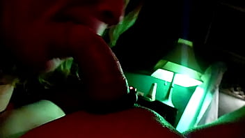 Sucking a stranger on her break