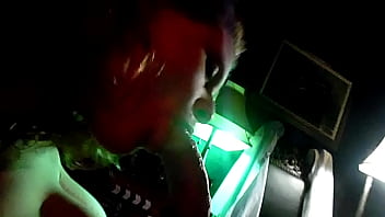 Sucking a stranger on her break