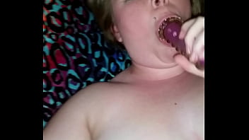Big tits squirting and big toy