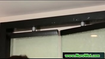 Hot masseuse gives nuru massage 06