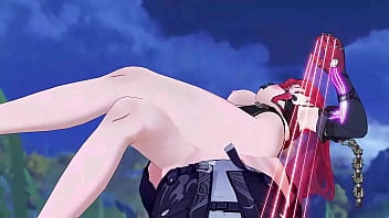 Wuthering waves – yinlin’s intense sex with rover 3d hentai animation