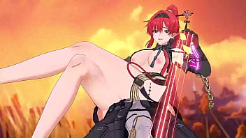 Wuthering waves – yinlin’s intense sex with rover 3d hentai animation