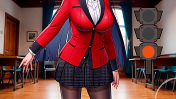Masturbate con las ordenes de yumeko de kakegurui en español