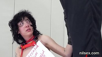 Wicked chick was brought in asshole madhouse for harsh therapy