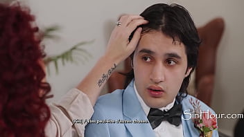 Busty redhead milf fucks heartbroken dude step daughter ex prom date