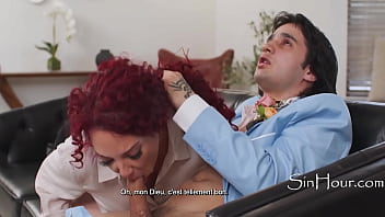 Busty redhead milf fucks heartbroken dude step daughter ex prom date