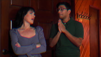 Krissy lynn fucks a nerdy stud