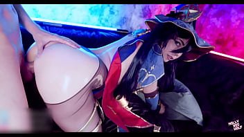 Astrologer mona pays debts 4k 2 cumshot