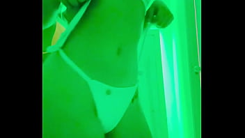 Trying on my bikinis