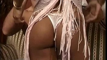 Curly haired german bitch riding a large prick