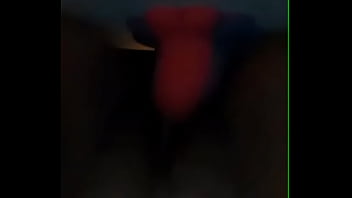 Breaking in new dildo