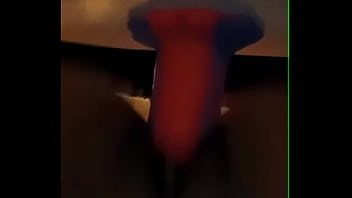 Breaking in new dildo