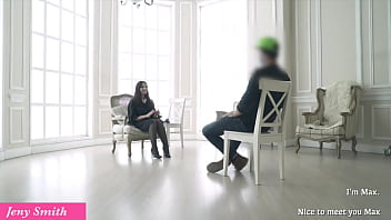 Jeny smith with a butt plug in a darkness