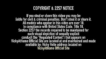 Big boobed blonde vicky vette eats a big cock then gets hard fucked