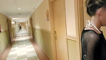 Mila lewis wiggling her sexy booty to her hotel wearing a sexy thong bikini