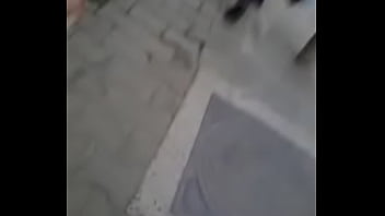 Candid mature big butt