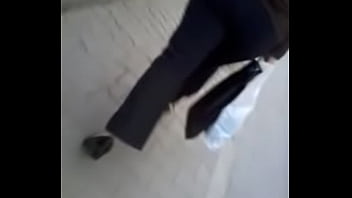 Candid mature big butt