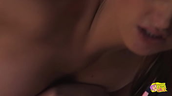 Mustering all her confidence karly m went over to the blonde that she works with