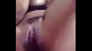 Javana pleasures herself