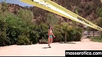 Fingering orgasms during sensual lesbian sex 23