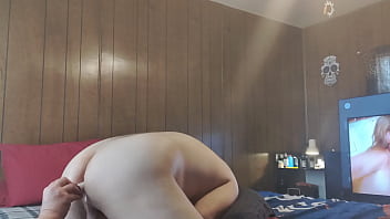 Tongue fucking that ass