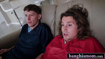 Training day turns wild with mom swap and no cum challenge