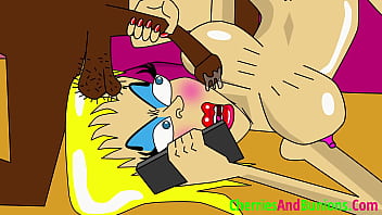 Wife talking to husband on phone while cheating