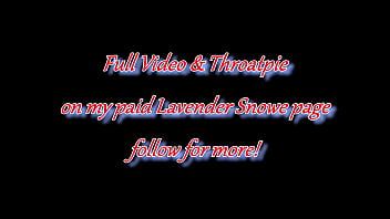 The hardest handlebar throat fuck of my life